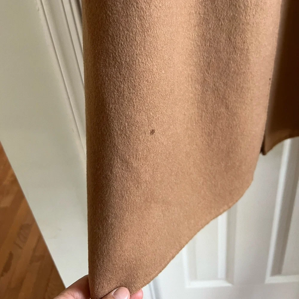 MANGO Camel Wrap Belted Long Coat - Picture 5 of 5